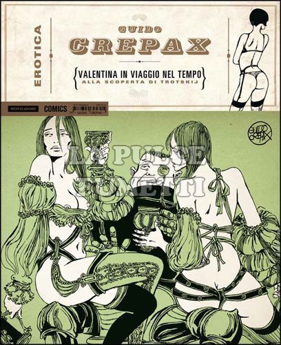 EROTICA # 19 - GUIDO CREPAX - VALENTINA IN VIAGGIO NEL TEMPO: ALLA SCOPERTA DI TROTSKIJ